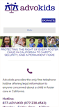Mobile Screenshot of advokids.org